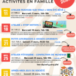 Les activités famille de l'ASEP programme mars 2026